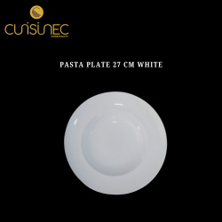 PASTA PLATE 27 CM WHITE