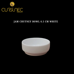 JAM CHUTNEY BOWL 6.5 CM WHITE