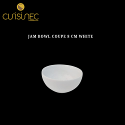 JAM BOWL COUPE 8 CM WHITE