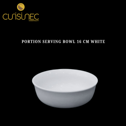 PORTION SERVING BOWL 16 CM WHITE