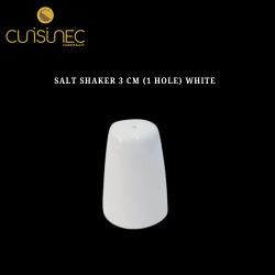 SALT SHAKER 3 CM (1 HOLE) WHITE