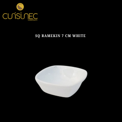 SQ RAMEKIN 7 CM WHITE