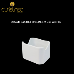 SUGAR SACHET HOLDER 9 CM WHITE