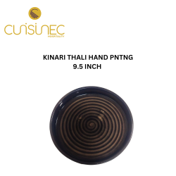 KINARI THALI HAND PNTNG 9.5 INCH
