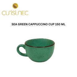 SEA GREEN CAPPUCCINO CUP 150 ML