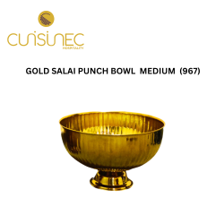 GOLD SALAI PUNCH BOWL MEDIUM (967)