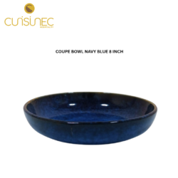 COUPE BOWL NAVY BLUE  8 INCH