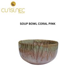 SOUP BOWL CORAL PINK