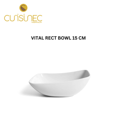 VITAL RECT BOWL 15 CM