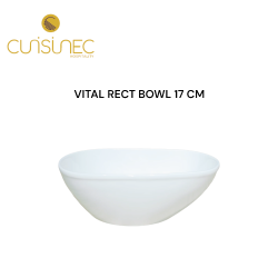 VITAL RECTANGLE BOWL 17 CM
