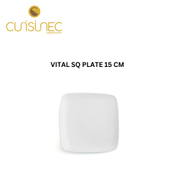 VITAL SQ PLATE 15 CM