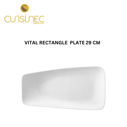 VITAL RECTANGLE PLATE 29 CM
