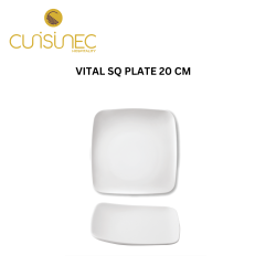 VITAL SQ  PLATE 20 CM