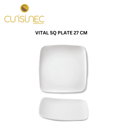 VITAL SQ  PLATE 27 CM