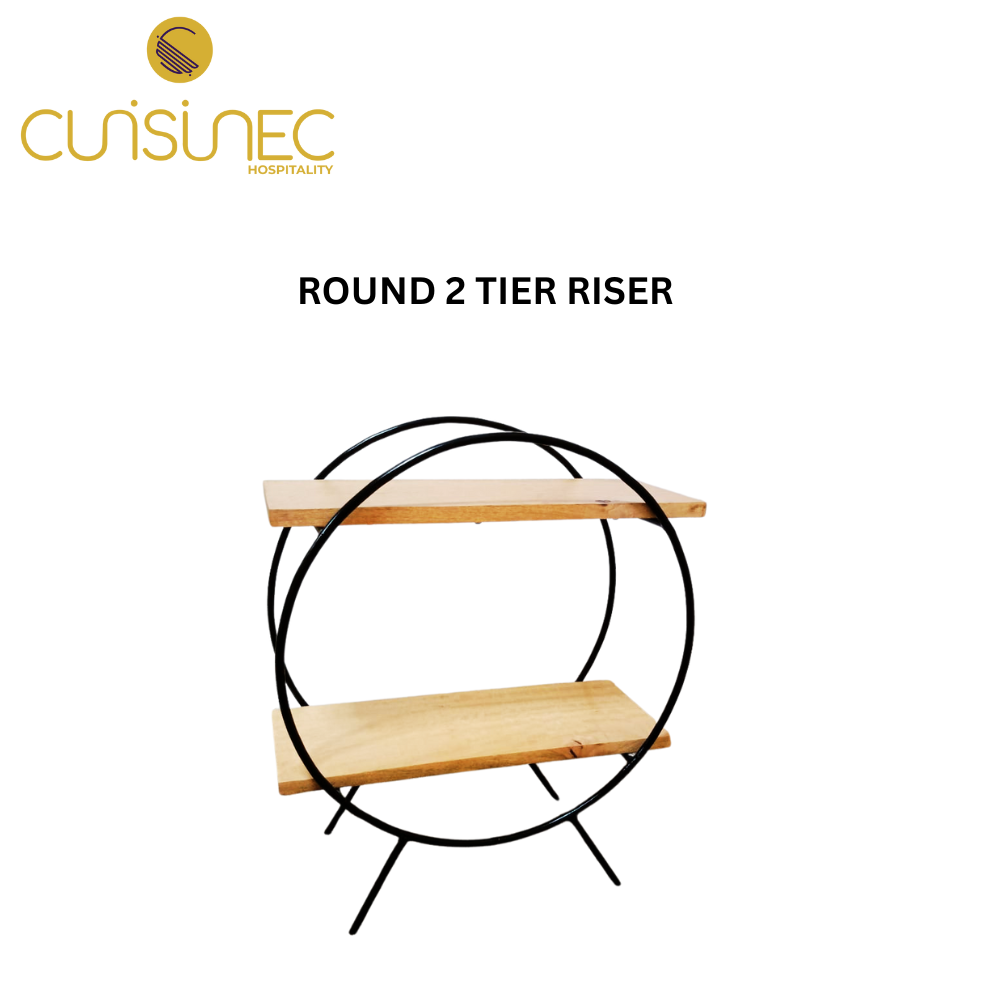 ROUND 2 TIER RISER - The Cuisinec