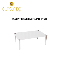 RABBAT RISER RECTANGLE 12*18 INCH