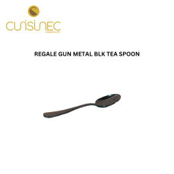 REGALE GUN METAL BLK TEA SPOON