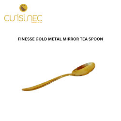 FINESSE GOLD METAL MIRROR TEA SPOON
