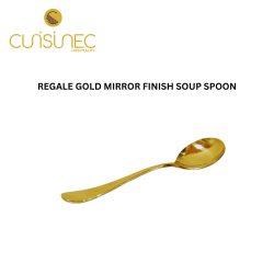 REGALE GOLD MIRROR FINISH SOUP SPOON