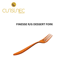 FINESSE R/G DESSERT FORK