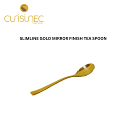 SLIMLINE GOLD MIRROR FINISH TEA SPOON