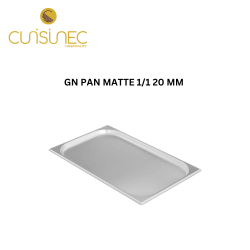 GN PAN MATTE 1/1 20MM