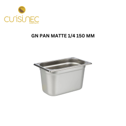 GN PAN MATTE 1/4 150 MM