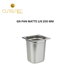 GN PAN MATTE 1/6 200 MM