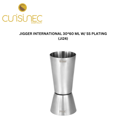 JIGGER INTERNATIONAL 30*60 ML W/ SS PLATING