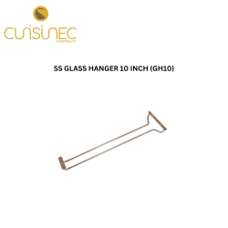 SS GLASS HANGER 10 INCH