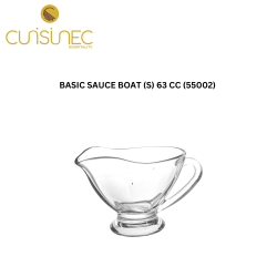 BASIC SAUCE BOAT (S) 63CC (55002)