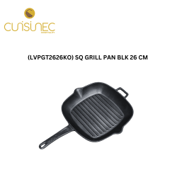 LVPGT2626KO SQ GRILL PAN BLK 26 CM