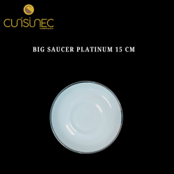 BIG SAUCER PLATINUM 15 CM