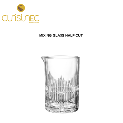 MIXING GLASS HALF CUT