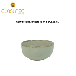 ROUND YESIL GREEN SOUP BOWL 12 CM