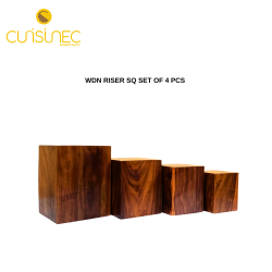 WDN RISER SQ SET OF 4PCS