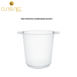 RND FROSTED CHAMPAGNE BUCKET