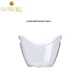 CLEAR BEER BUCKET SMALL