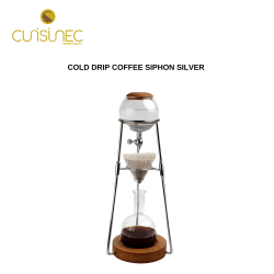 COLD DRIP COFFEE SIPHON SILVER