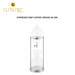 EXPRESSO DRIP COFFEE SIPHON SILVER