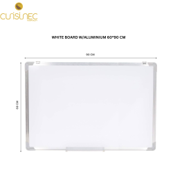 WHT BOARD W/ALUMINIUM 60*90 CM