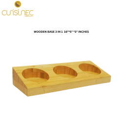 WOODEN BASE 3 IN 1