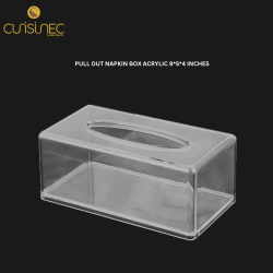 PULL OUT NAPKIN BOX ACRYLIC