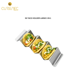 SS TACO HOLDER LARGE 3 IN 1