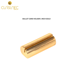 MS BULLET CARD HOLDER 1 INCH GOLD