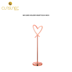 CARD HOLDER HEART RG 6 INCH