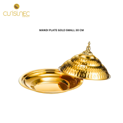 MANDI PLATE GOLD SMALL 30 CM