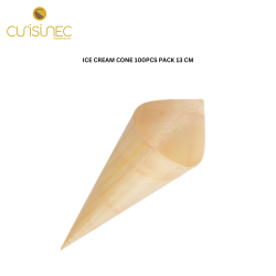 ICE CREAM CONE 100PCS PACK 13 CM