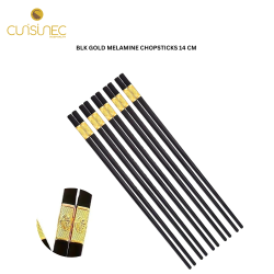 CUI BLK GOLD MELAMINE CHOPSTICKS CHI