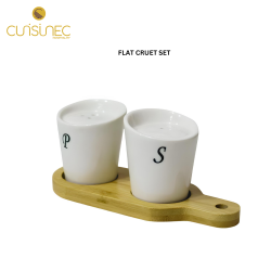 FLAT CRUET SET
